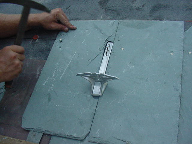 jalco snowguards slate roof installation 6